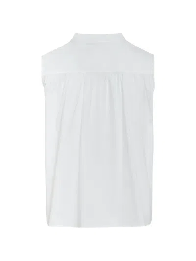 Theloom Gathered Yoke Shirt In White