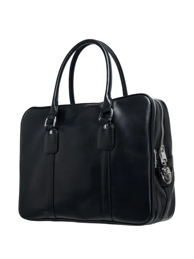 Comme Des Garçons Top-handle Briefcase In Pattern