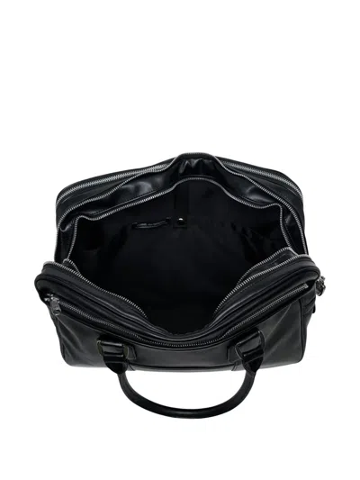 Comme Des Garçons Top-handle Briefcase In Pattern