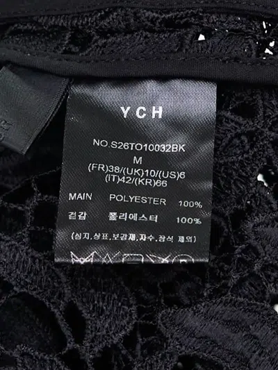 Ych Floral-lace Top In Multi