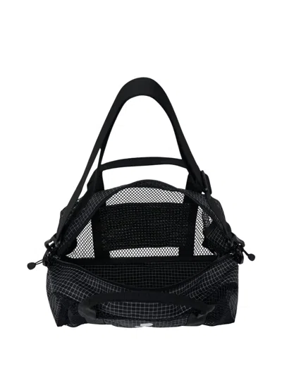 Rest&recreation Mesh Grid-pattern Duffle Bag In White