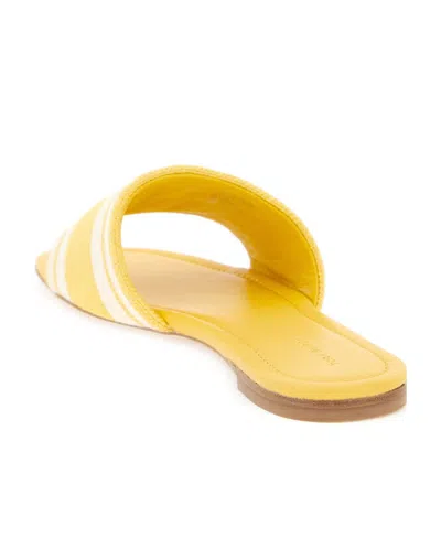 Tory Burch Logo Flat Slippers In Multi