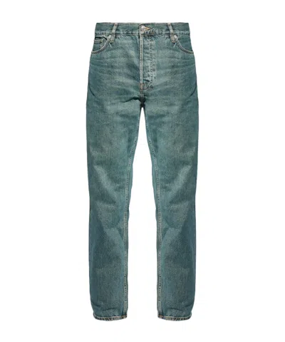 Samsoe & Samsoe Saeddie Button-fastening Jeans In Green