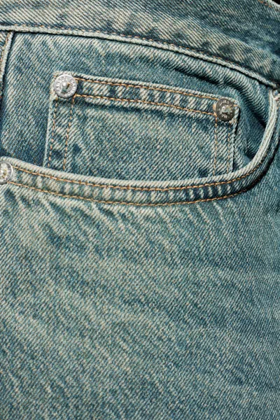 Samsoe & Samsoe Saeddie Button-fastening Jeans In Green