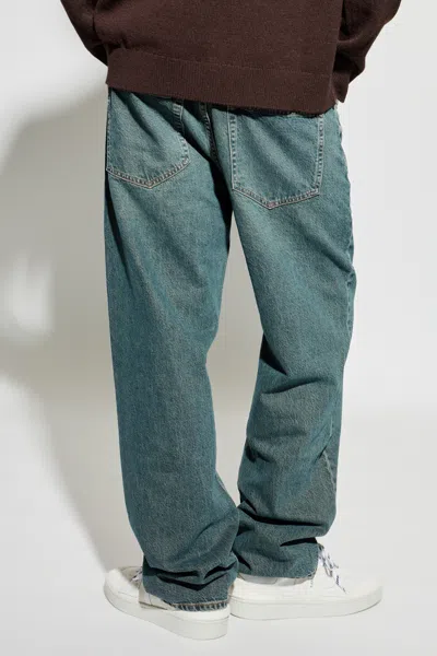 Samsoe & Samsoe Saeddie Button-fastening Jeans In Green