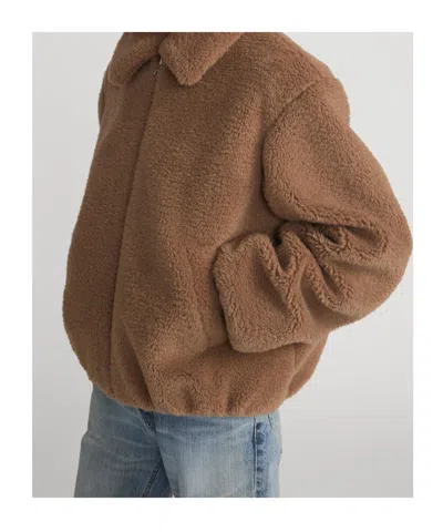 Frame Long-sleeved Collared Jacket In Multi