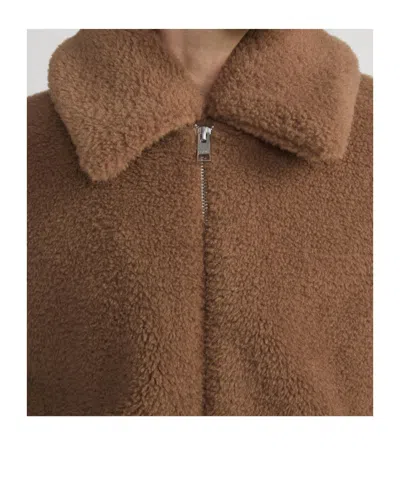 Frame Long-sleeved Collared Jacket In Multi