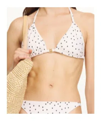 By Malene Birger Astrida Triangle Bikini Top In White