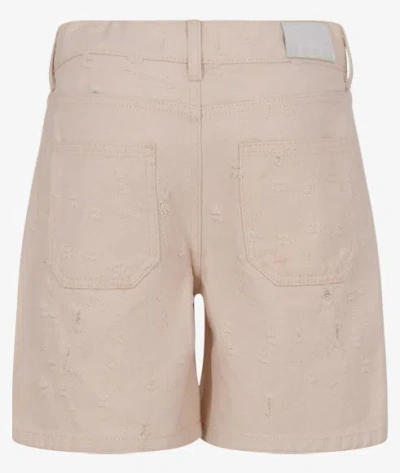 Msgm Multi-pocket Shorts In Brown