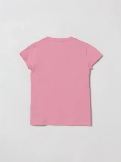 Balmain Short Sleeve T-shirt In Pink