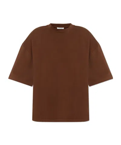 Entire Studios Crew-neck Short-sleeve T-shirt In Brown