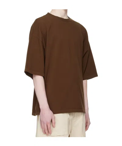 Entire Studios Crew-neck Short-sleeve T-shirt In Brown