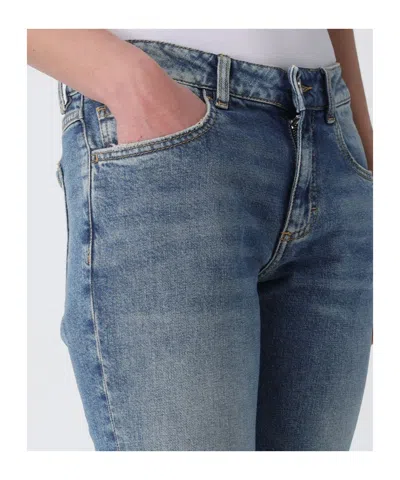 Icon Denim Belt Loop Jeans In Blue