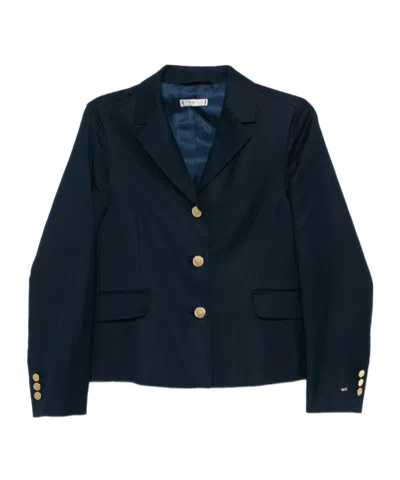 Tommy Hilfiger Buttoned Blazer In Blue