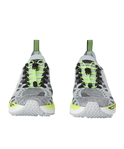 Off-white Multicolor Polyester Athletic Sneakers In White
