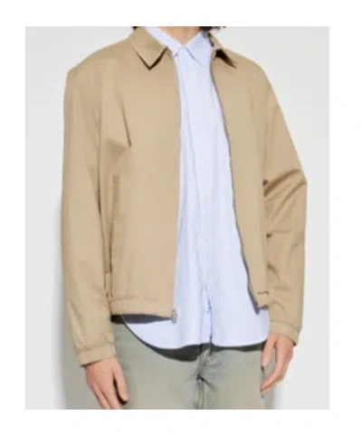 Rag & Bone Zip-up Elasticated-cuff Jacket In Brown