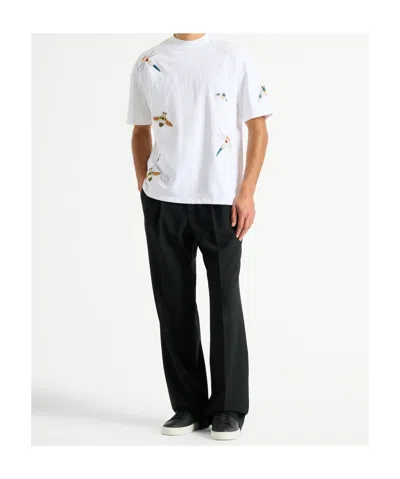Balmain Insect T-shirt In White