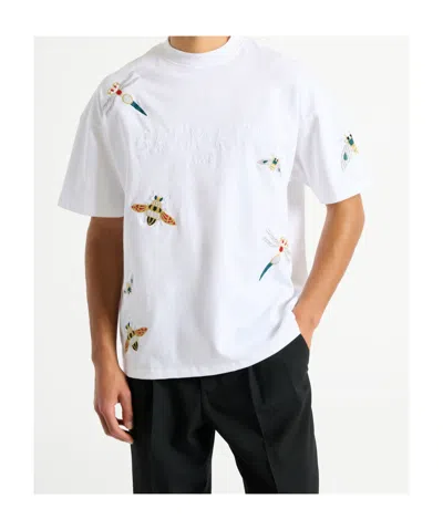 Balmain Insect T-shirt In White