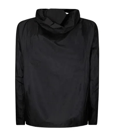 Satisfy Pertex 3l Fly Rain Jacket Black In Black