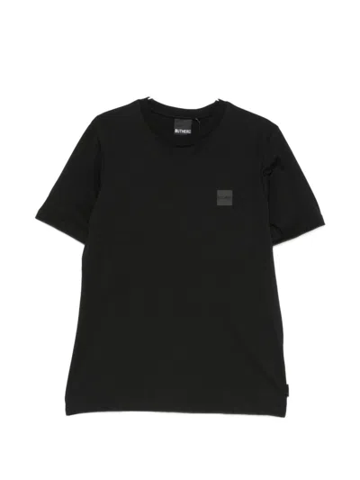 Outhere Logo-patch T-shirt In Black