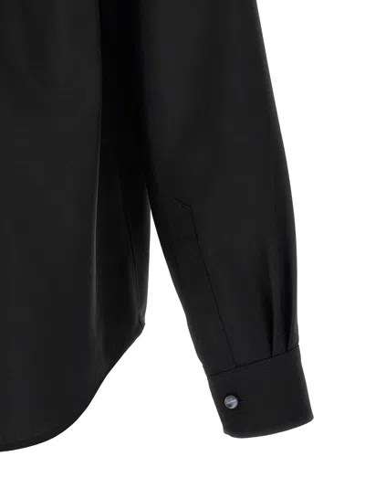 Jil Sander Black Regular Solid Shirt In Black