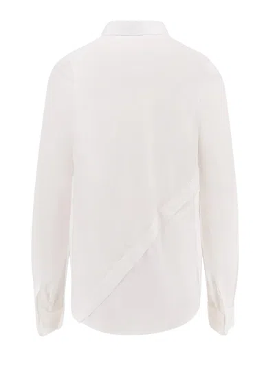 Dior White Regular Solid Shirt In White
