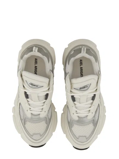 Axel Arigato White Sphere Runner Sneakers In White