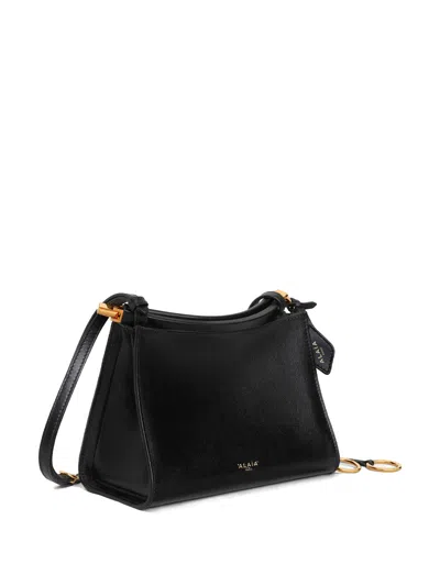 Alaïa Alaia Le Click Square Black Bag In Black