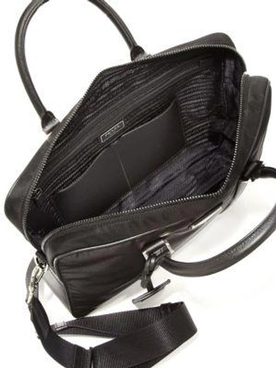 Shop Prada Borsa Da Lavoro Briefcase In Black