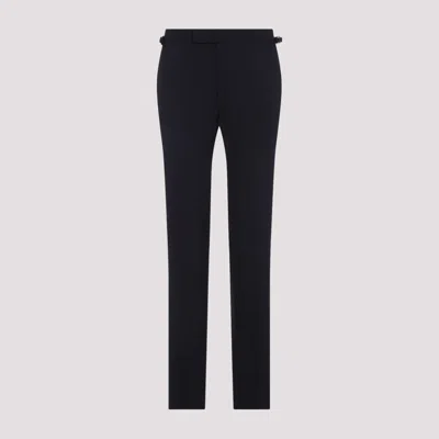 Tom Ford Wool Single-breasted Suit In Black