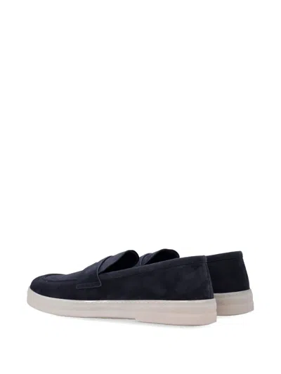 Prada Logo Strap Loafers In Multi