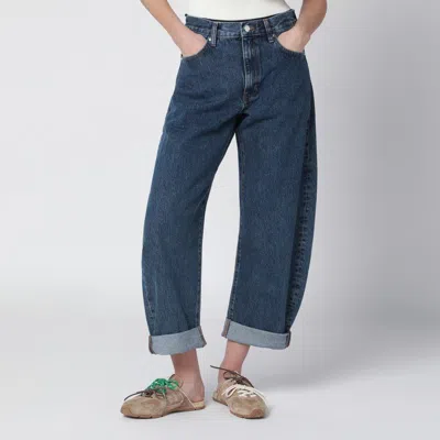 Frame The Bubble Indigoblue Jeans In Multi