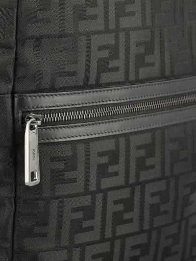 Fendi Black Lui Backpack In Black