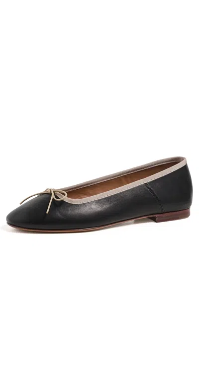 Mansur Gavriel Dance Ballerina In Black/warm Grey