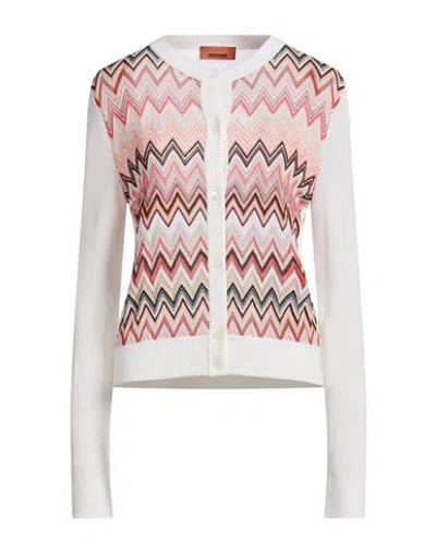 Missoni Zigzag Pattern Cardigan With Round Neckline In Multi
