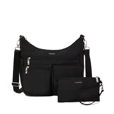 Baggallini Modern Everywhere Bagg Emf Blocking Pocket In Pink