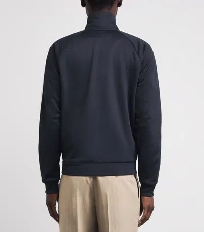 Fred Perry Embroidered Taped Track Jacket In Multi