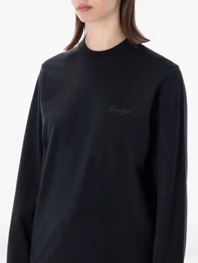 Essentials Long-sleeve T-shirt In Black