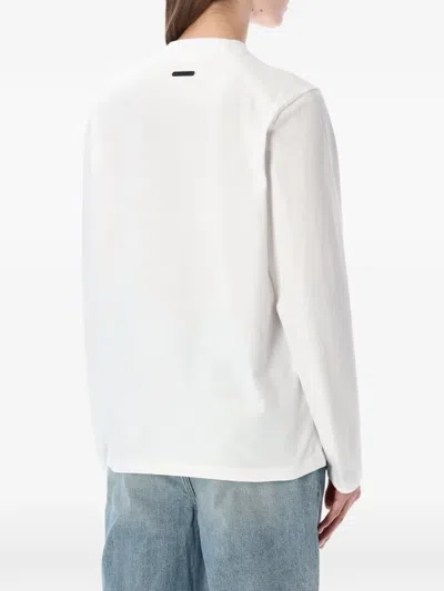 Essentials Logo-print T-shirt In White