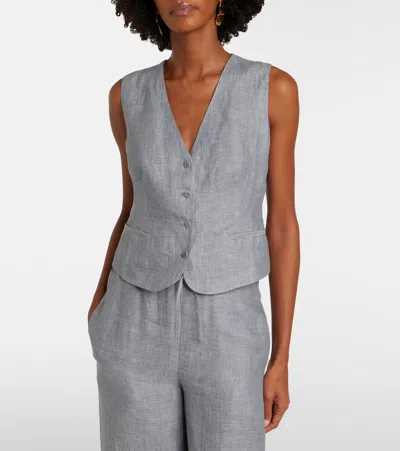 Eres Créatif Vest In Gray