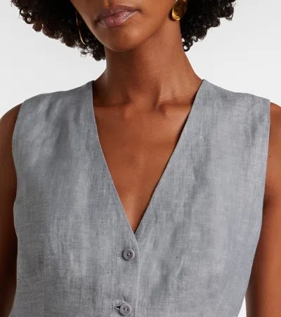Eres Créatif Vest In Gray