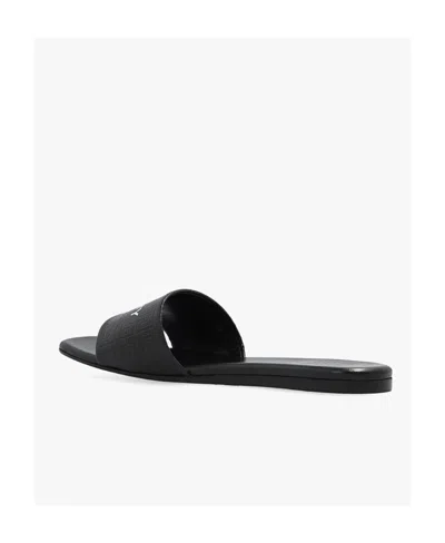 Givenchy Embossed Logo-print Slides In Multi