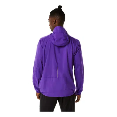 Asics Lite-show Jacket 'grape' In Multi