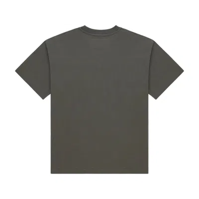 Sp5der Commerce T-shirt 'slate Grey' In Brown