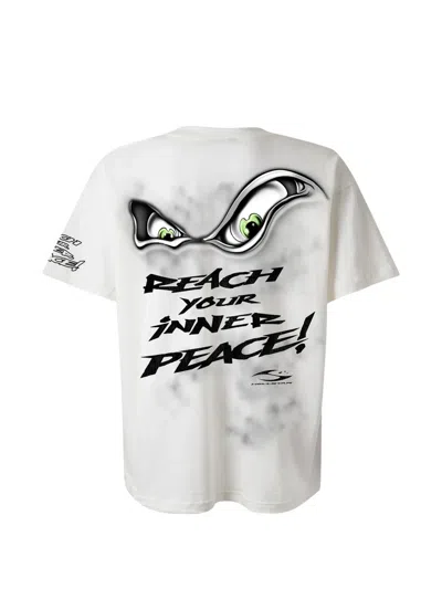 Hellstar Graphic T-shirt In White