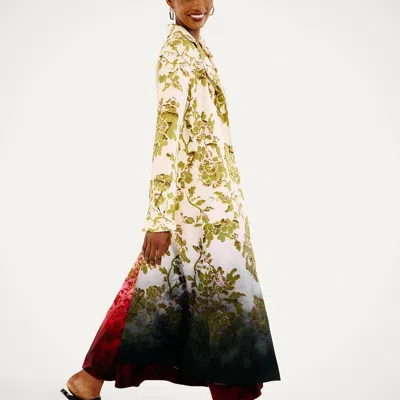 La Doublej Duster Coat In Black