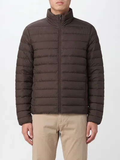 Canada Goose Nylon Down Jacket In Brown