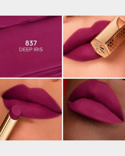 Guerlain 837 Deep Iris Kisskiss Honey-infused Intense Lipstick 1.85g