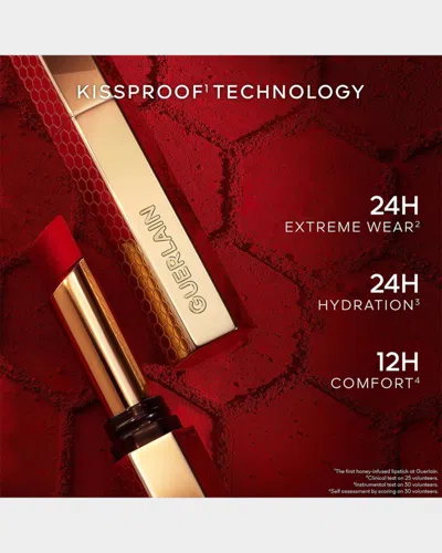 Guerlain 837 Deep Iris Kisskiss Honey-infused Intense Lipstick 1.85g