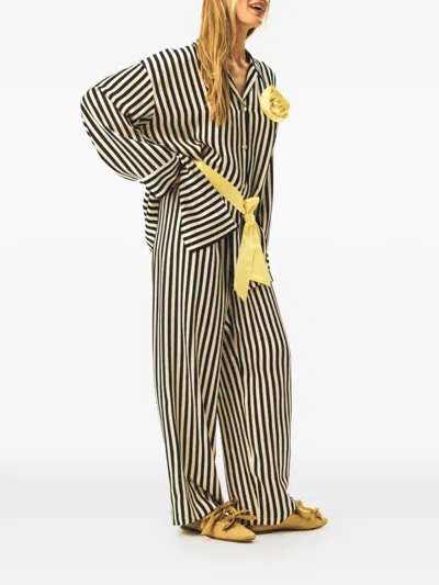 Sleeper The Rose Oversized Pajamas In Multi